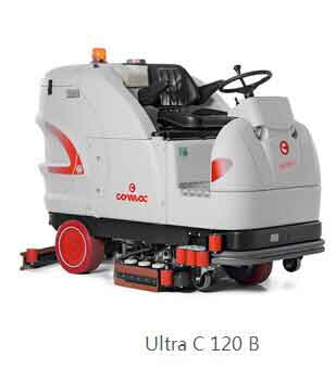 意大利进口高美Ultra C120B驾驶式洗地机